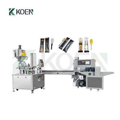 Automatic 10ml Small Volume Honey Sauce Cup Blister Packing Machine