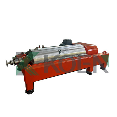 Dcanter centrifuge for waste oil