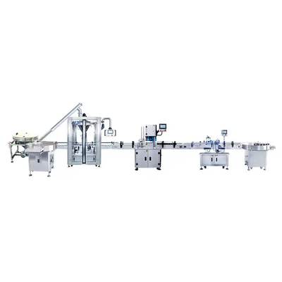Powder filling machine line