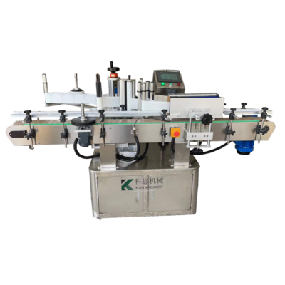 Round bottle label machine