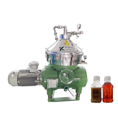Juice purification disc centrifuge