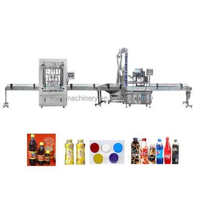 KNF-2/4/6 Liquid filling machine line